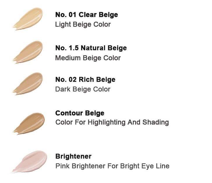 The Saem Cover Perfection Tip korektor Brightener