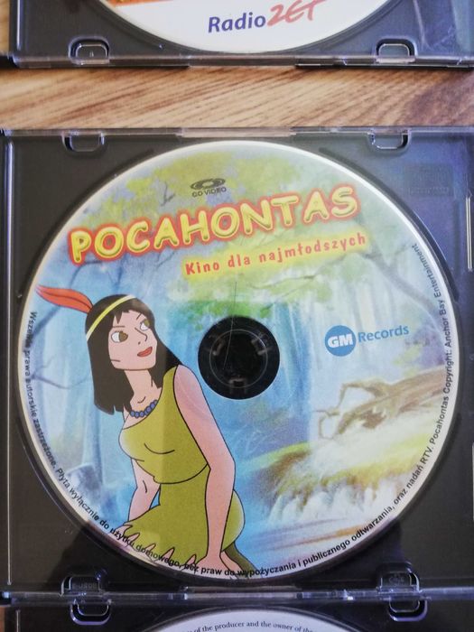 Filmy, bajki- Sindbad, Krecik, Dźeki i Nuka, Pszczółka Maja i inne...