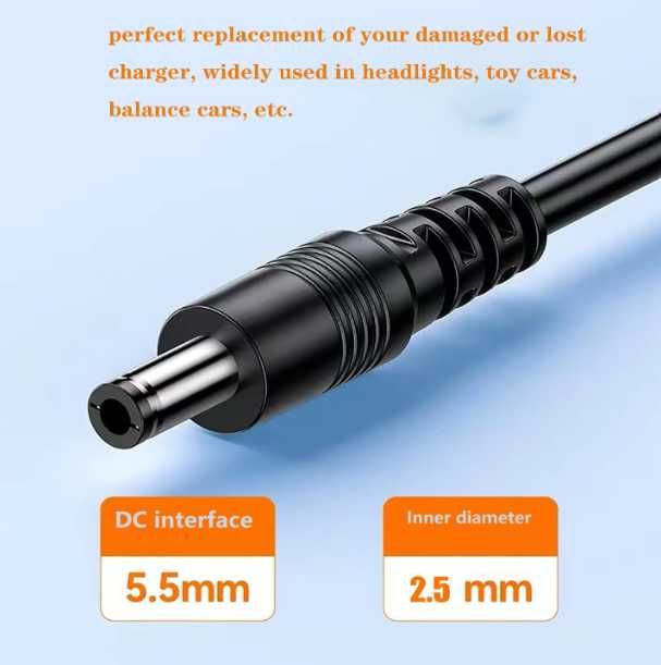 Ładowarka Zasilacz 12.6V 1A Akumulatoró LI-ION 5,5mm