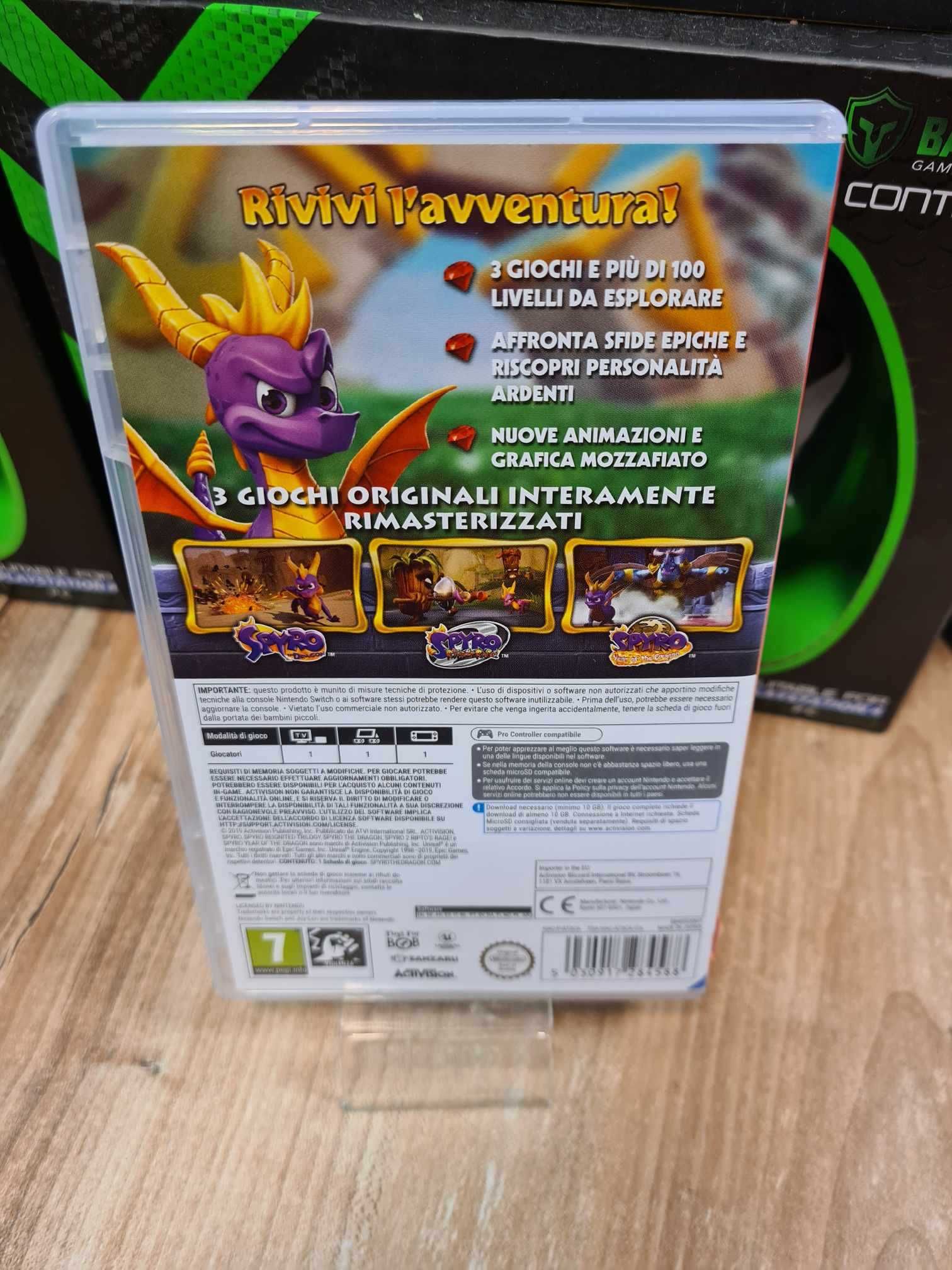 Spyro Reignited Trilogy Switch Nintendo Sklep Wysyłka Wymiana