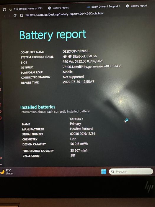 Hp EliteBook 850 G6