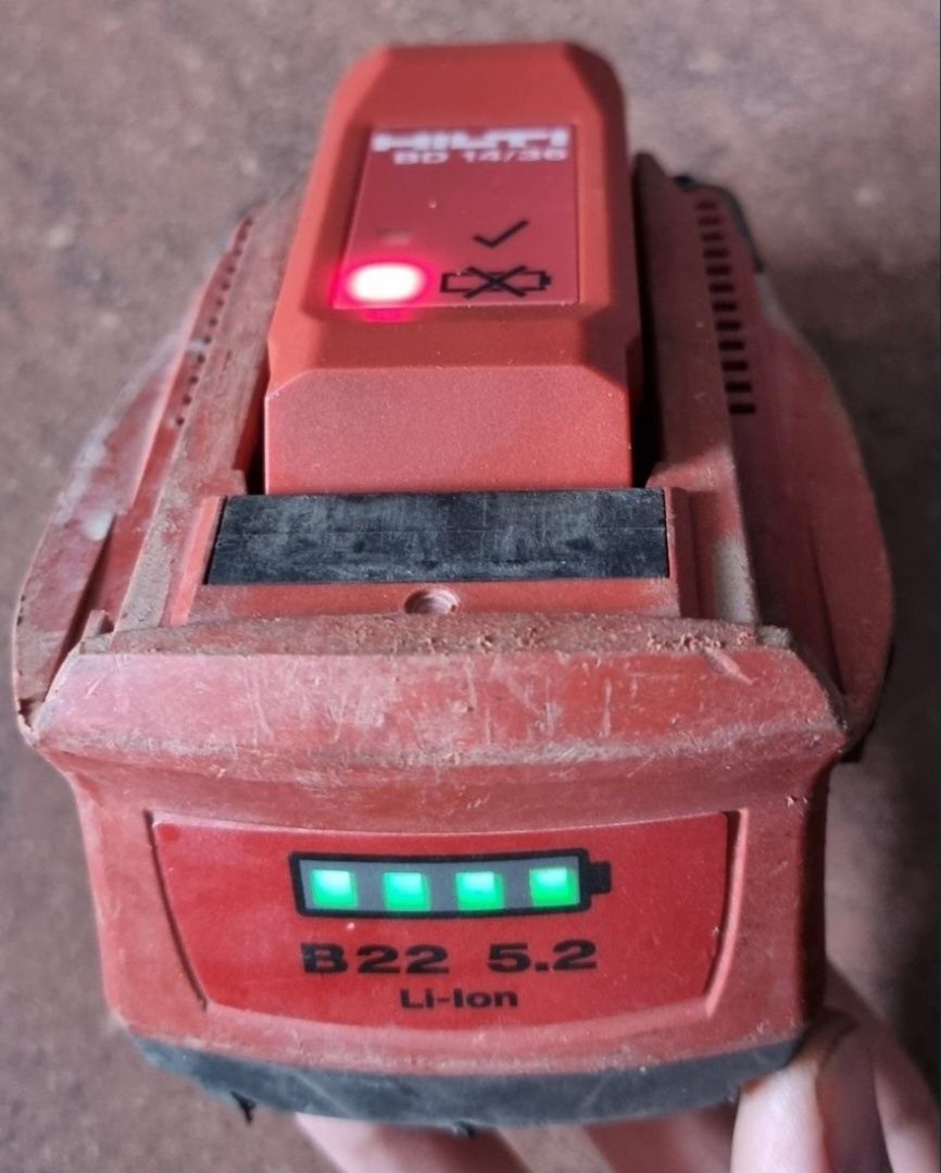 2x Akumulator Hilti B22