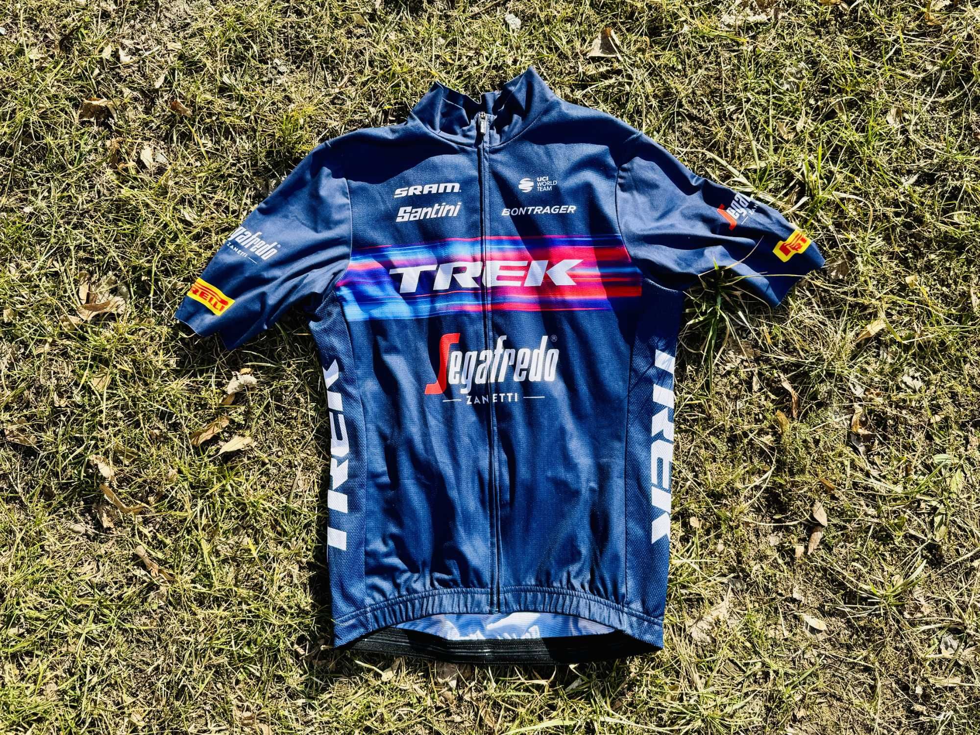 Чоловіча велоформа, велотріко Santini Trek-Segafredo TOUR DE FRANCE