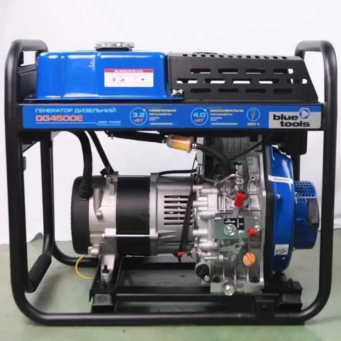 Генератор дизельний BLUETOOLS DG4500E (3,2 кВт) (220-7009)
