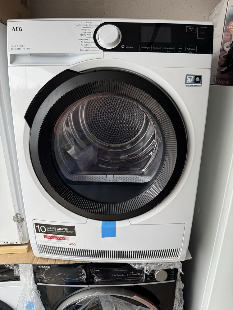 Сушильна машина AEG TR7T60580 SensiDry