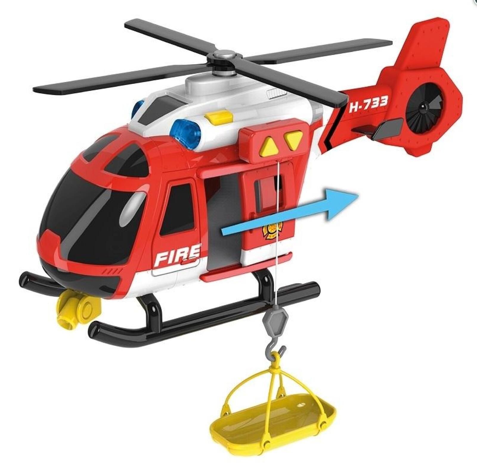Flota miejska - Helikopter strażacki pudełko,429x219 mm