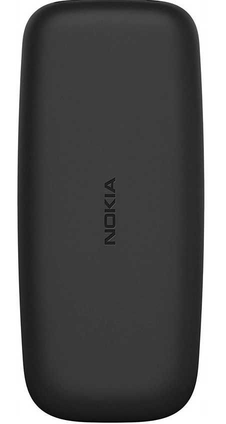 Nokia 105 4 MB / 4 MB 2G czarny DUAL SIM J.POLSKI