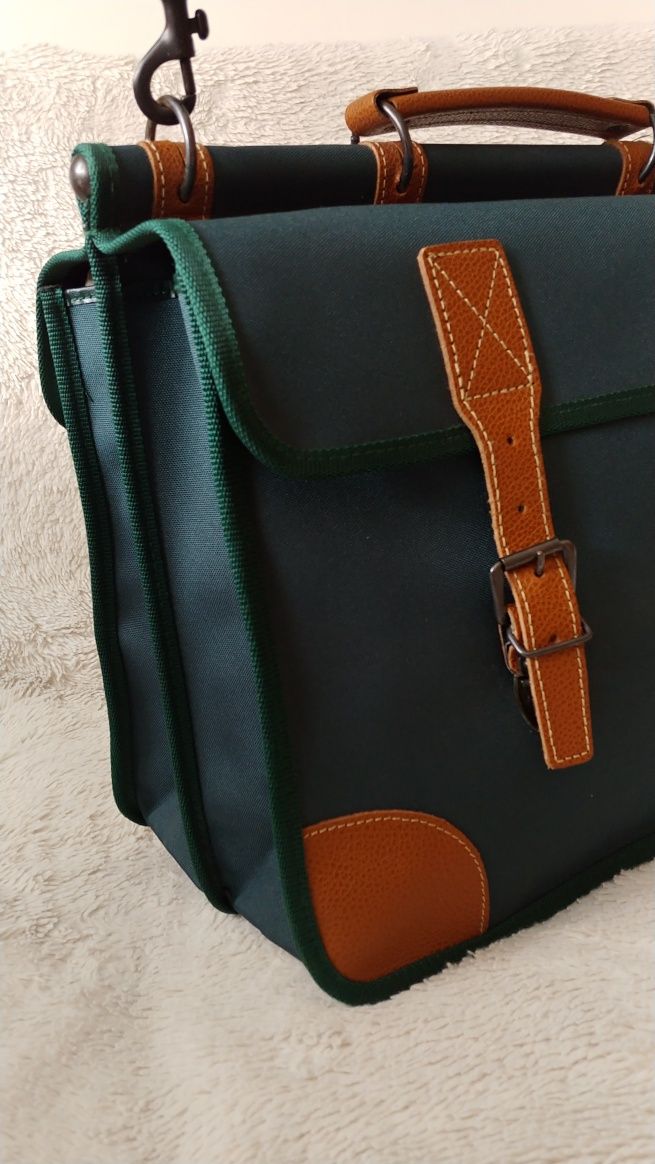 Torba teczka podróżna laptopa vintage NOWA