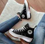 Wysokie trampki Converse damskie czarne klasyczne wygodne 36-40