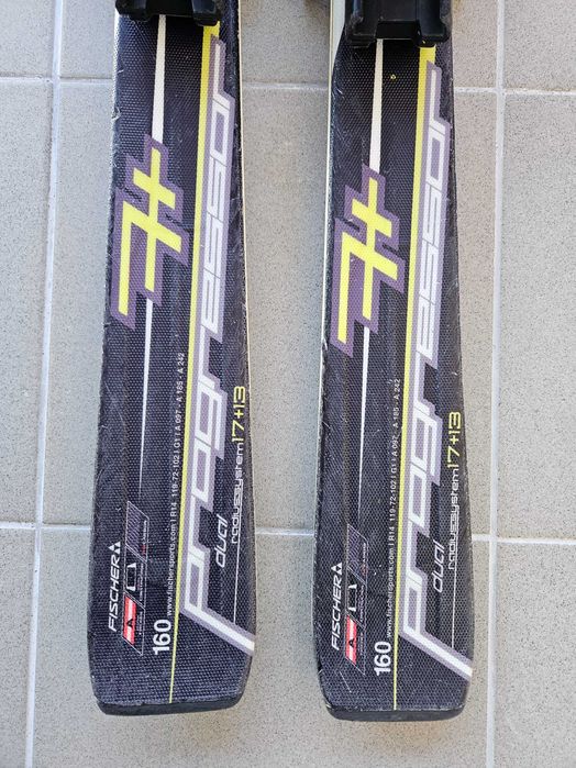Narty Fischer Progressor 7plus 160cm i wiązania Atomic Neox 310 OKAZJA