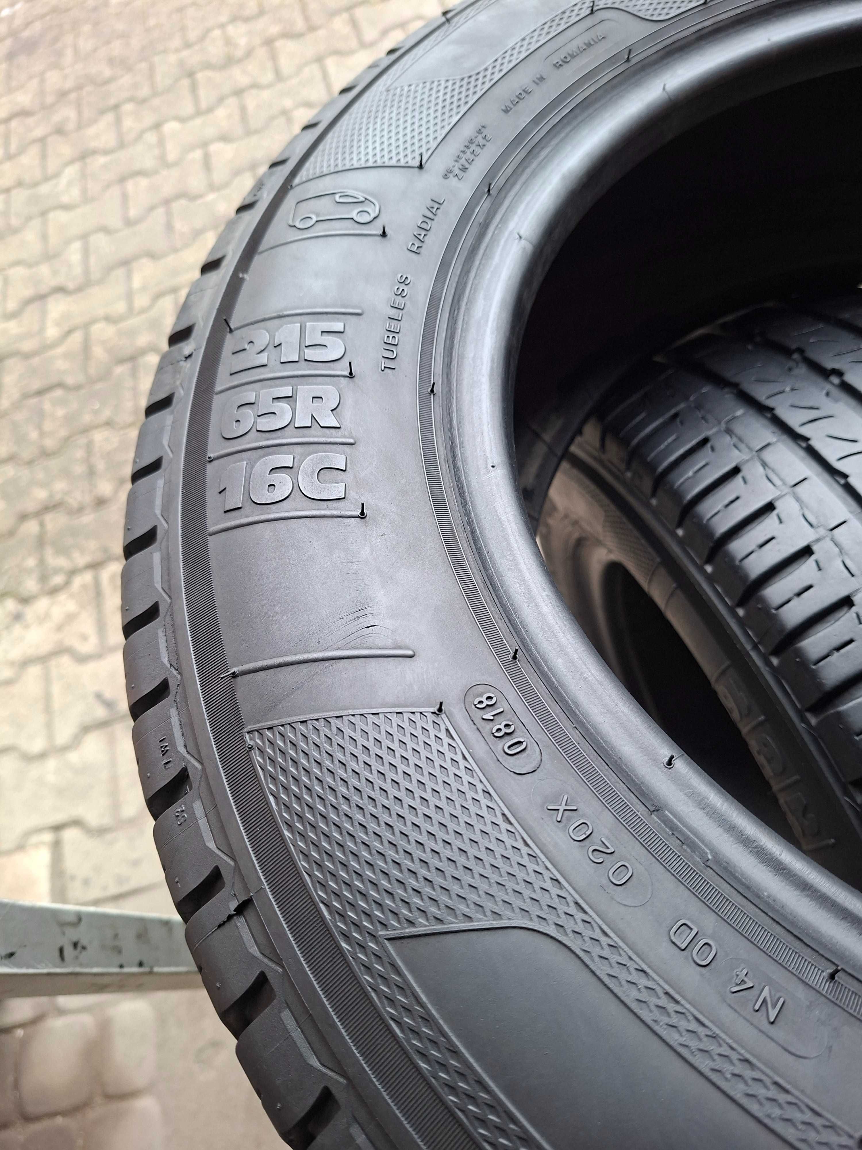 Opony Letnie 215/65R16C Kleber Transpro 215/65/16C 2szt Polecam!!