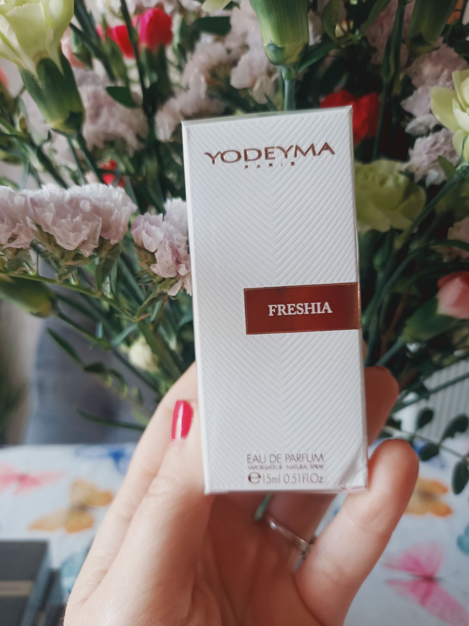 Perfumy damskie Yodeyma 15ml nowe folia
