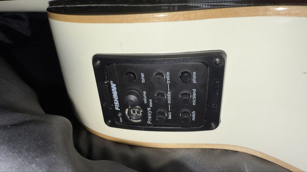 Guitarra Ortega RH21 Amplificada com Extras - Versão Branca