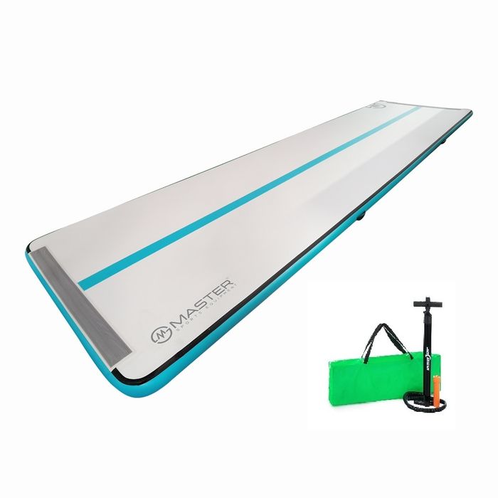 Airtrack Ścieżka Akrobatyczna Master S-Pro 600 X 150 X 10 Cm - Szaro-