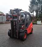 Linde H50D 394  Świeżo sprowadzony z Niemiec wolny skok pozycjoner stan BDB.