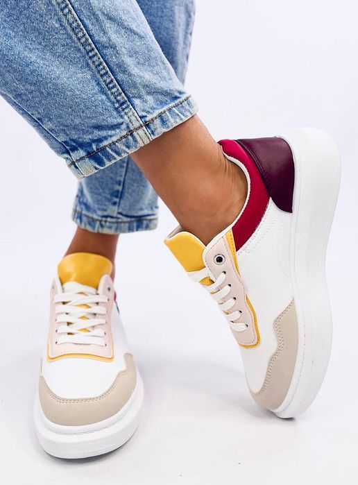 Buty Sportowe Damskie Dory Burgundy