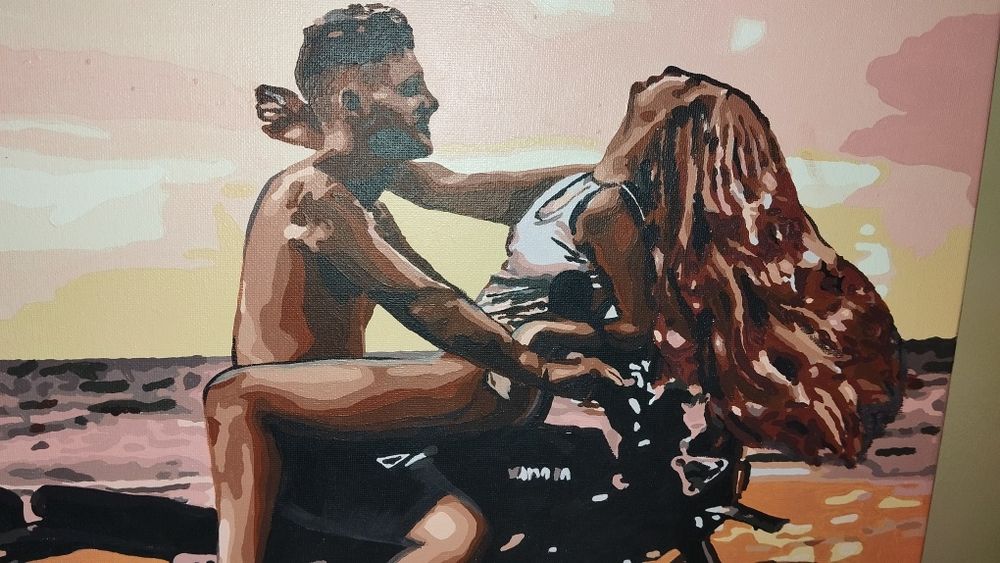 Картина по номерах за номерами готова