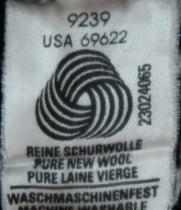 Marz Munchen wełniany bezrękawnik męski granatowy Rozmiar 56 XXL 3XL