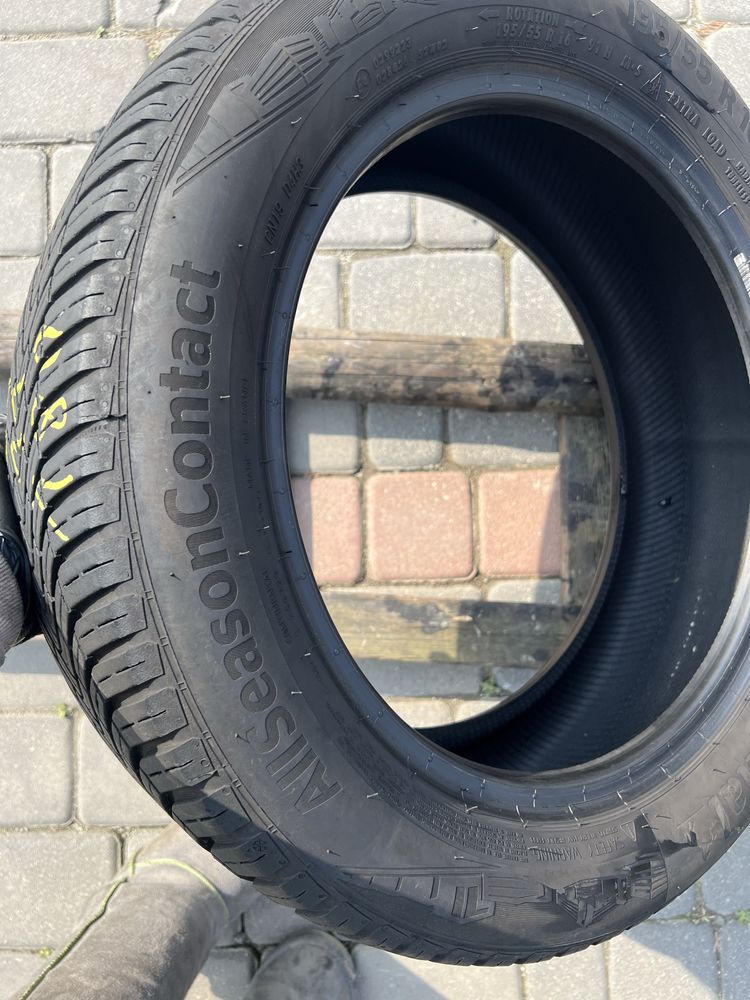 Opony 2szt lato Niemcy 195/55/16 22r CONTINENTAL