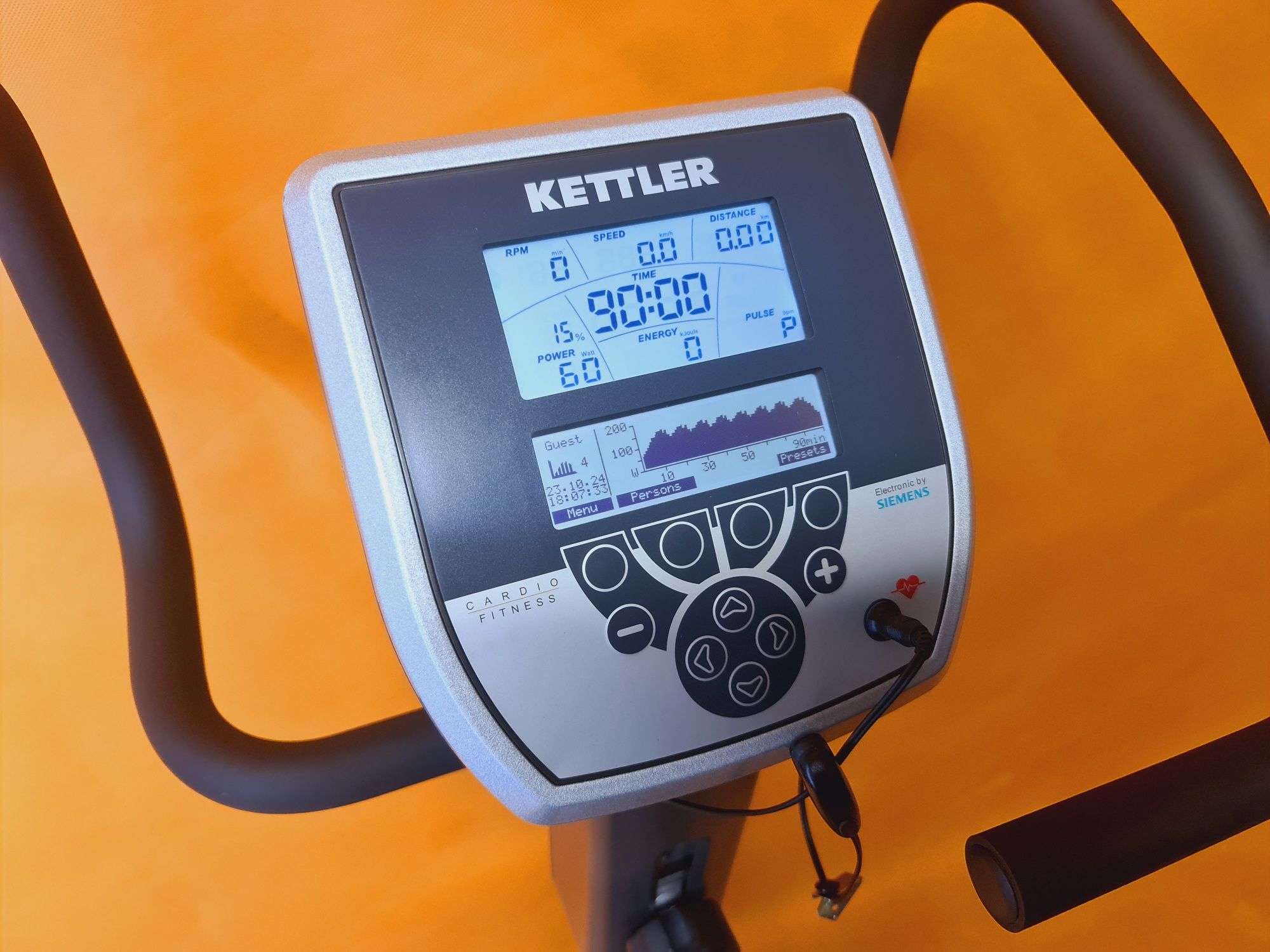 Mega Rower Kettler X7 Mocny Elektro-Magnetyczny Treningowy 49programów