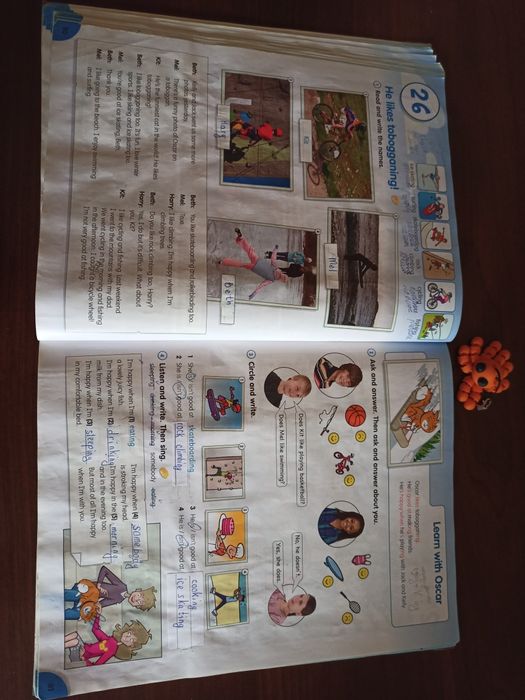 FlyHigh 4 - підручник та 2 зошити