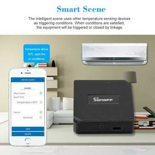 Sonoff Rf Bridge 433mhz Wifi Wireless - Suporte Alexa Google Home