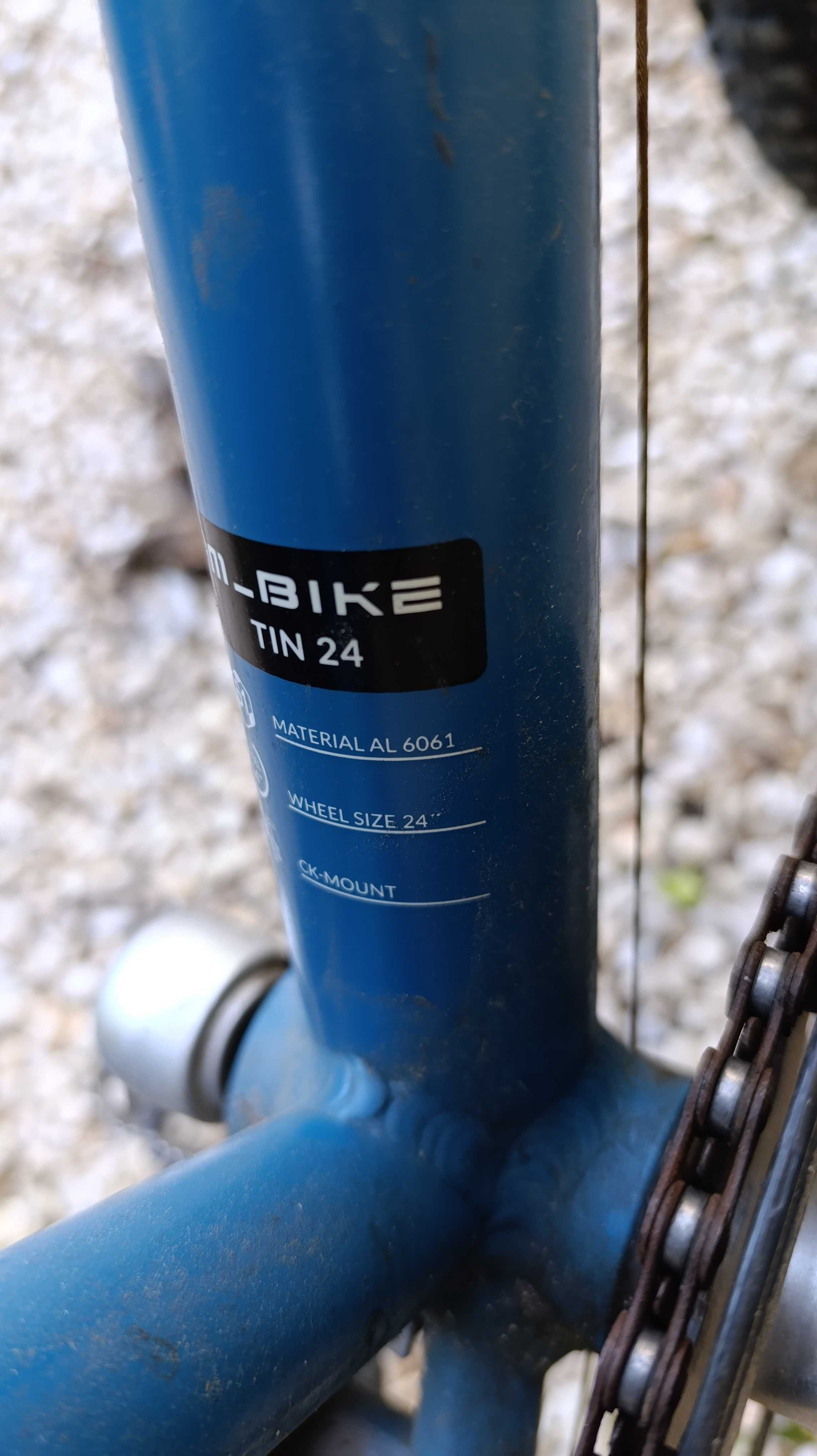 Rower dla dziecka Merida M-Bike TIN 24  od 7-8 lat i wzroście od 130cm