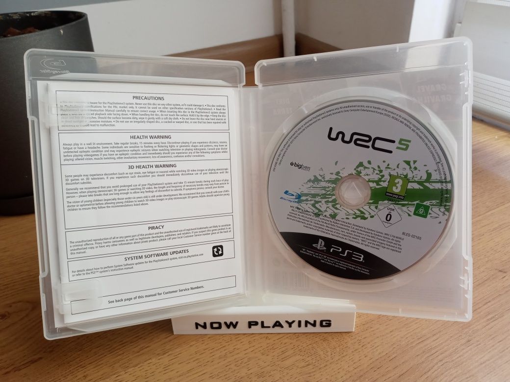 Gra WRC 5 WRC5 bardzo dobrym stan na PlayStation 3 ps3