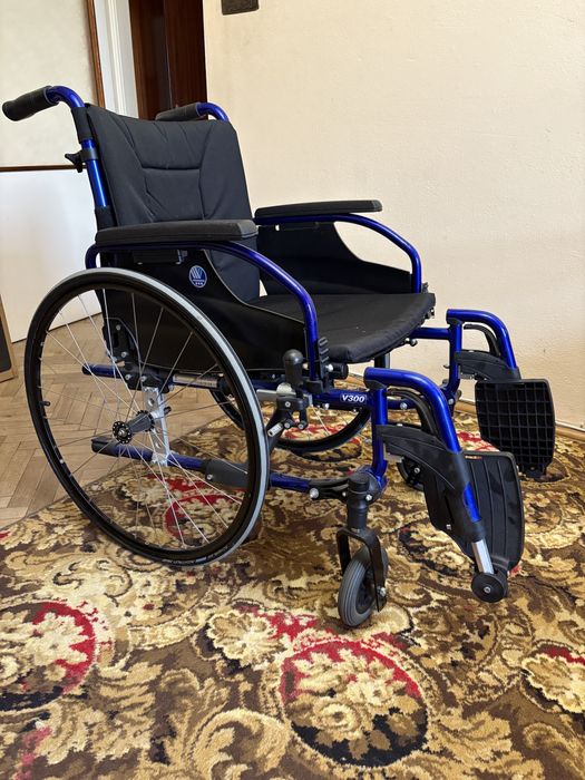 Wózek Vermeiren V300 stan bdb+chodzik Vermeiren+balkonik+poduszka