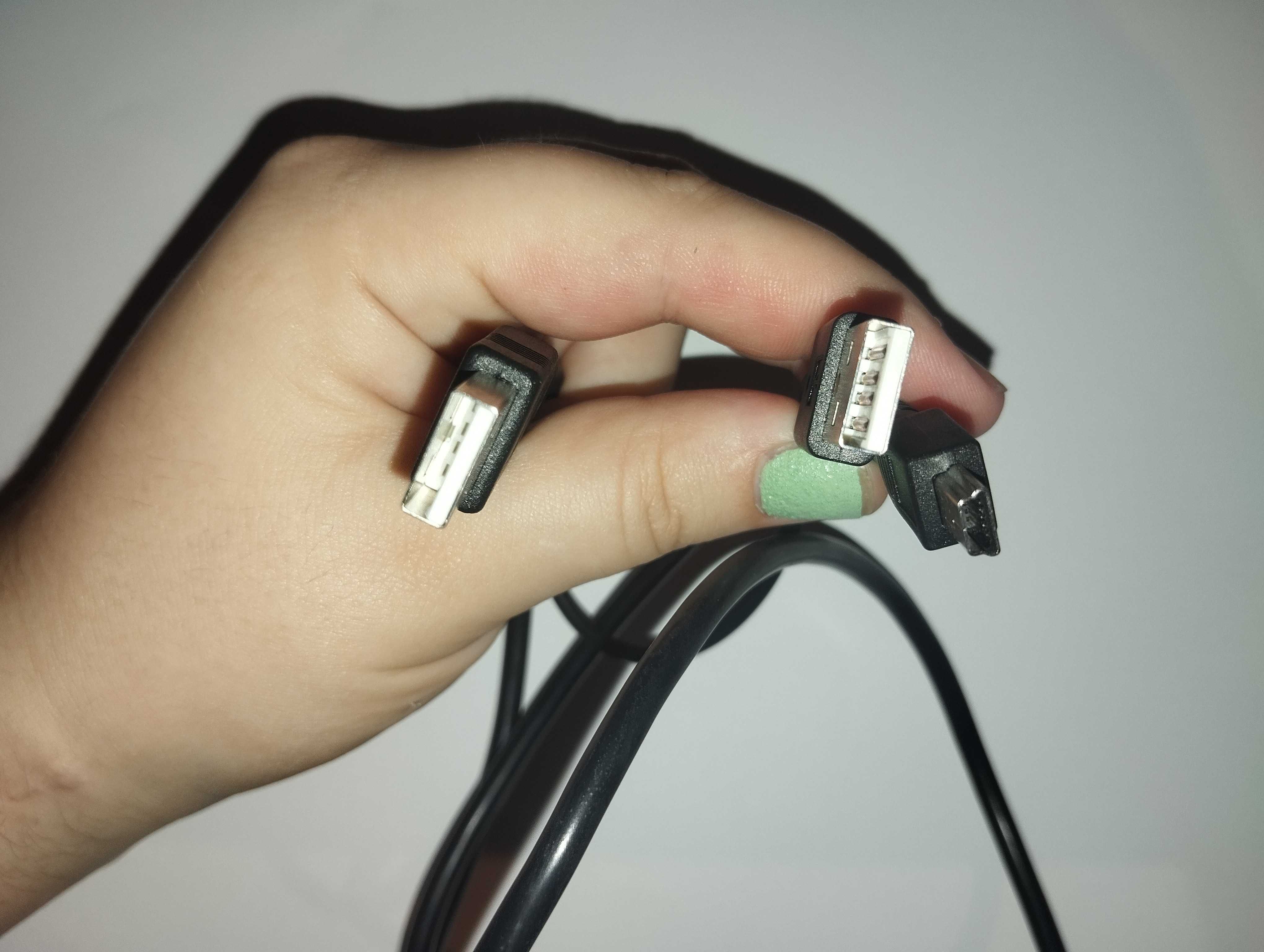 Kabel USB na mikroUSB i USB NOWY