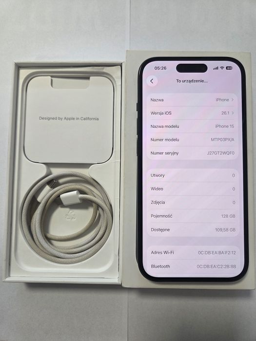 Iphone 15 na gwarancji