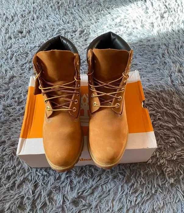 "Buty Trampki" Timberland 6 Premium Waterproof Boot Wheat_R.43