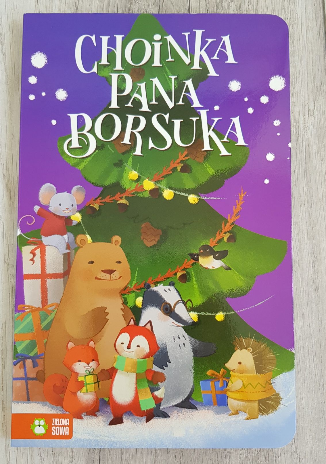 Książeczka Choinka pana borsuka