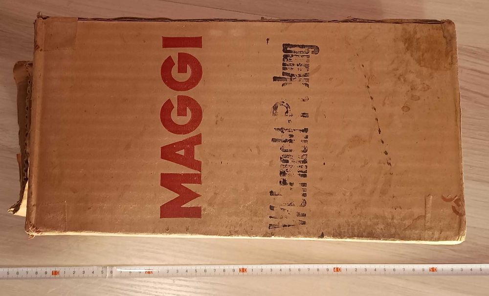 Maggi duże pudło z tektury III Rzesza