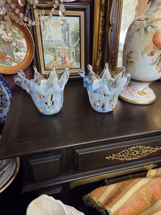 Jarras em vidro murano