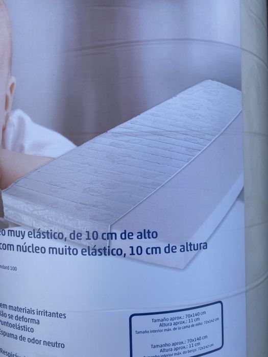 Nowy Materac dziecięcy łóżeczko  11 cm  60x120  70x140
