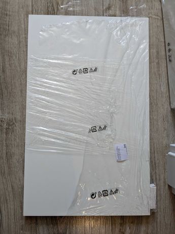 Półka biała IKEA Utrusta do wnętrza szafki 60x37 cm - 1 szt. WROCŁAW