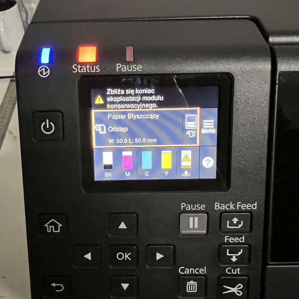 Kolorowa drukarka do etykiet naklejek Epson CW6000Ae