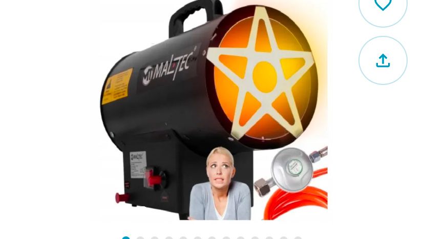 Nagrzewnica Gazowa  Maltec