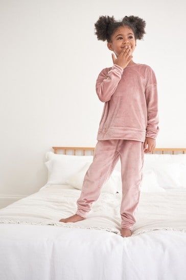 Дитяча піжама коплект для дома тани кофта велюр Next на дівчину 3 роки
