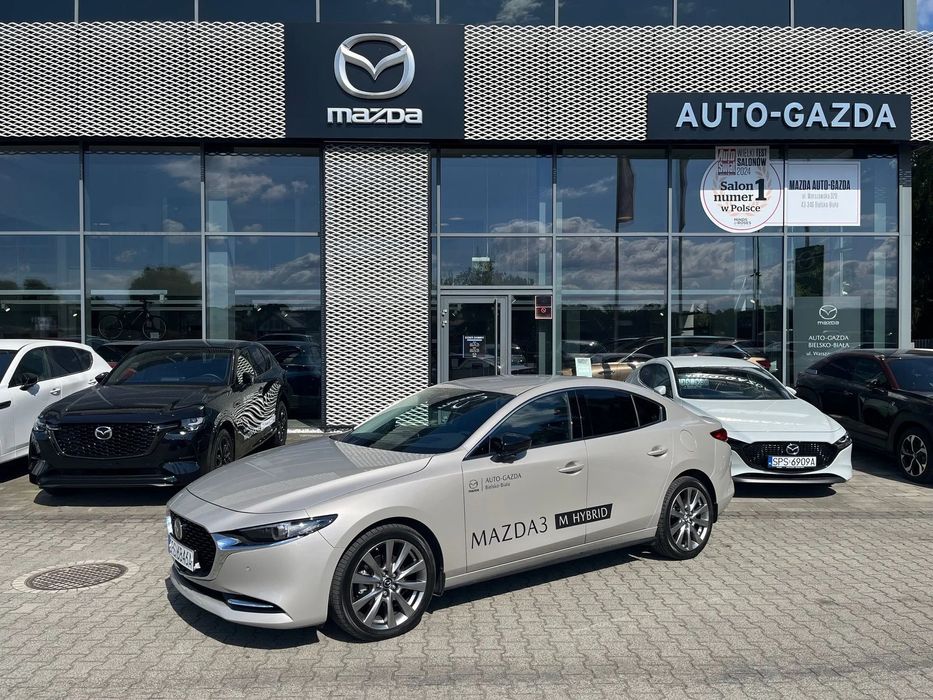 Mazda 3 2.0L e-SKYACTIV X 186KM 6AT FWD Exclusive-line-samochód demonstracyjny