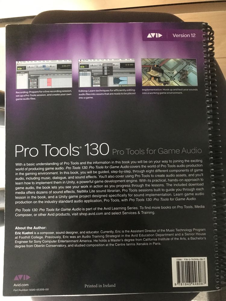 Kurs Pro tools 130 książka