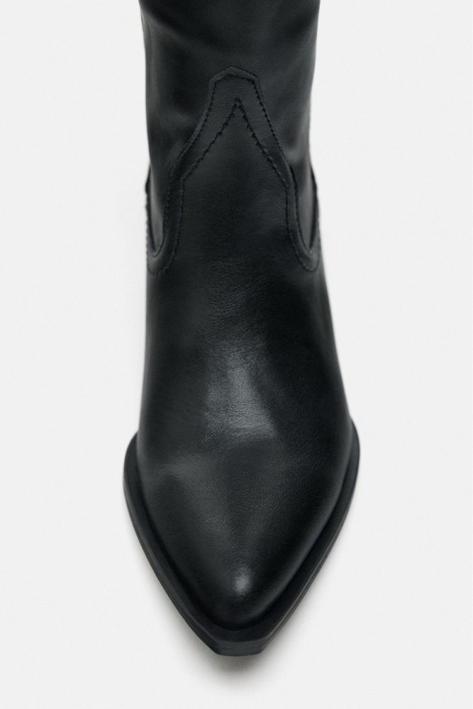 Сапоги в ковбойском стиле, хит продаж Zara