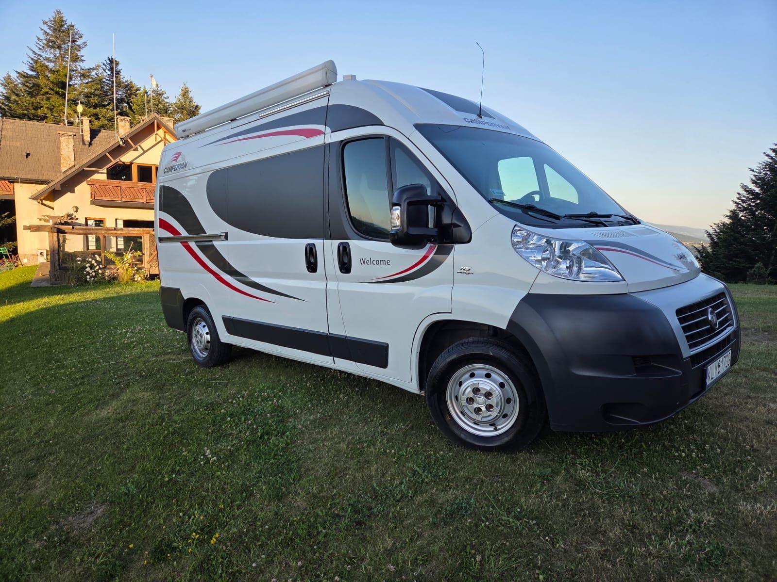 Fiat Ducato  Campervan **kamper.3 osoby. Citroen Jumper**