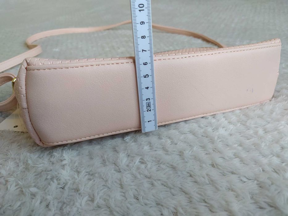 Torebka Dolly - nowa! listonoszka, pudrowy róż! Piękna torebeczka