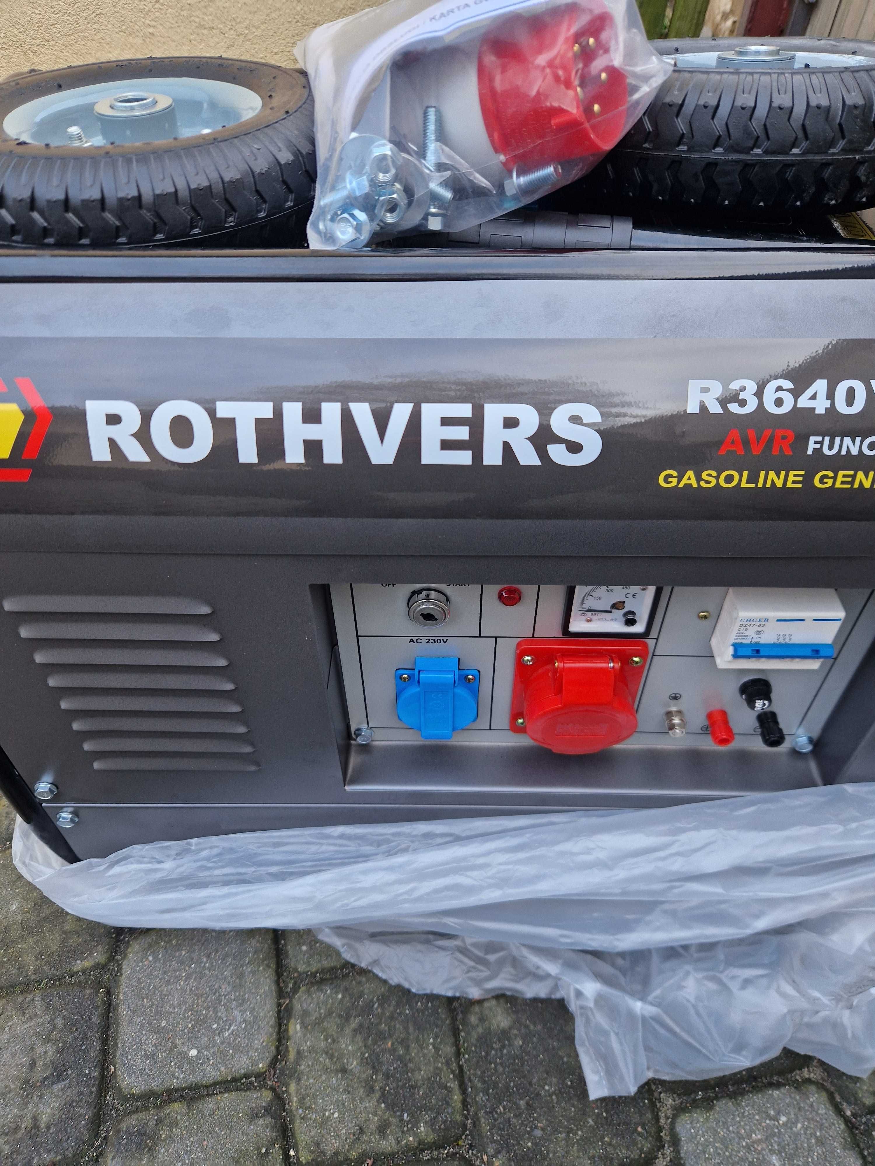 Agregat Generator prądotwórczy rothvers R3640