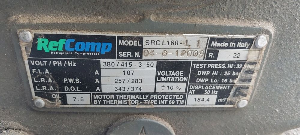 Compressor arrefecimento