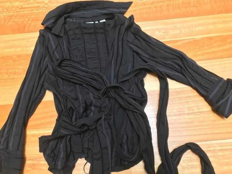 Camisa preta da Zara