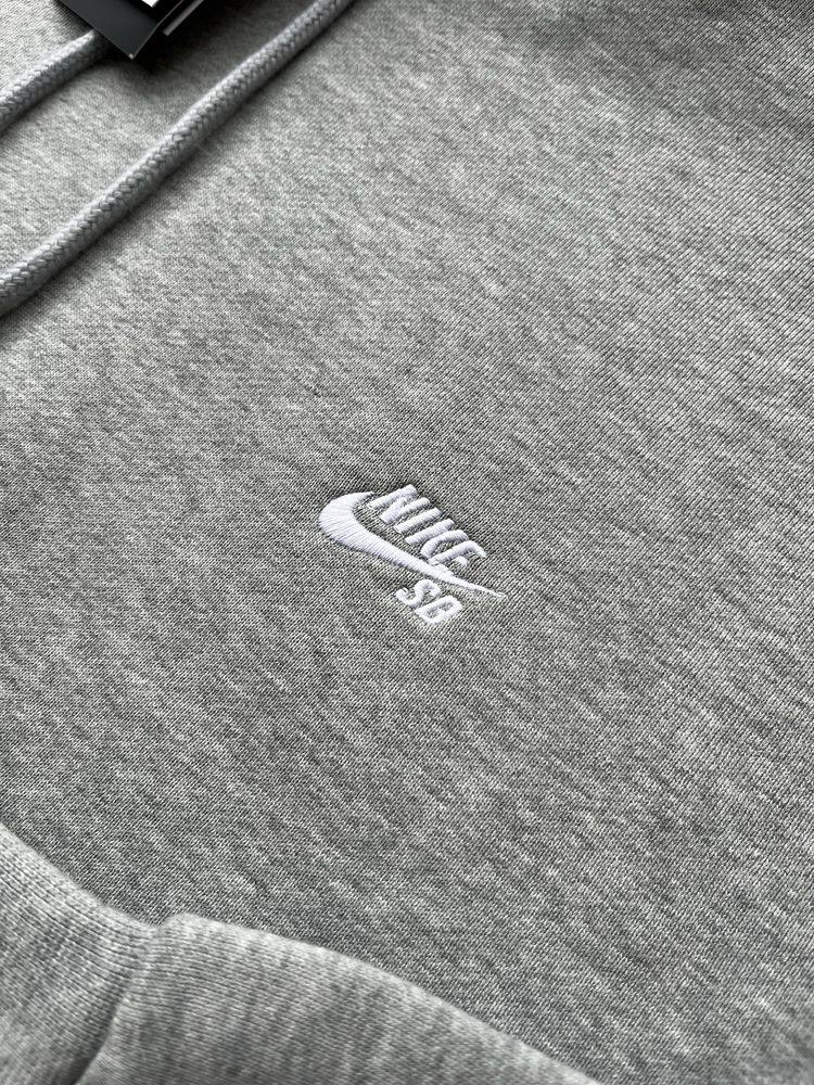 Оригінал Nike SB (M,L) Fleece Essential Logo Худи Кофта Худі FV7351