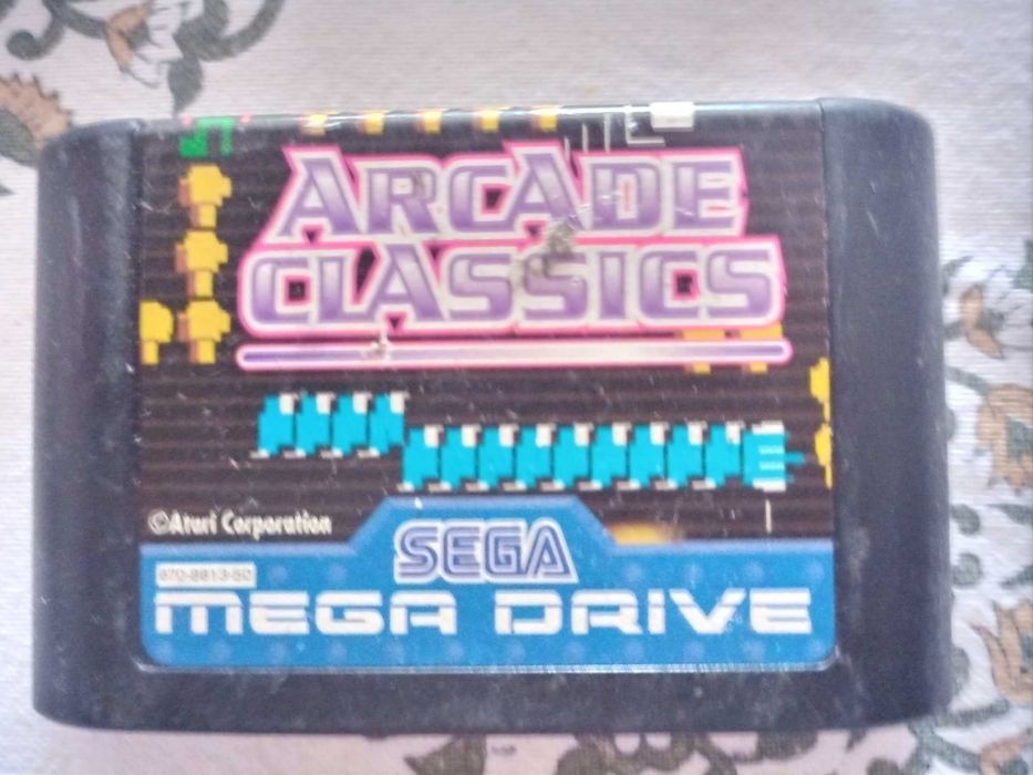 Jogos Ms Packman, Arcad classics, Bio Hazard, Classic Sega Mega Drive